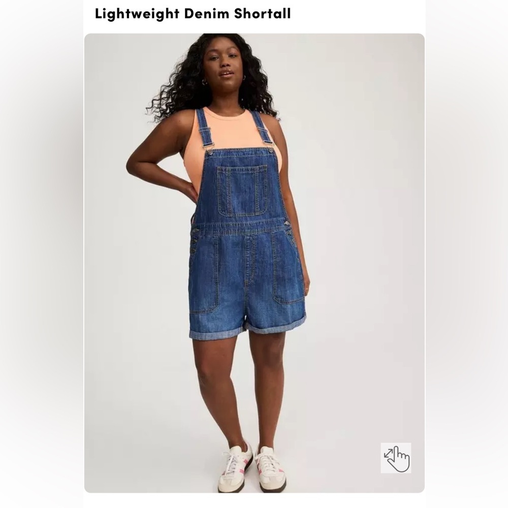 Lightweight Denim Blue Overalls